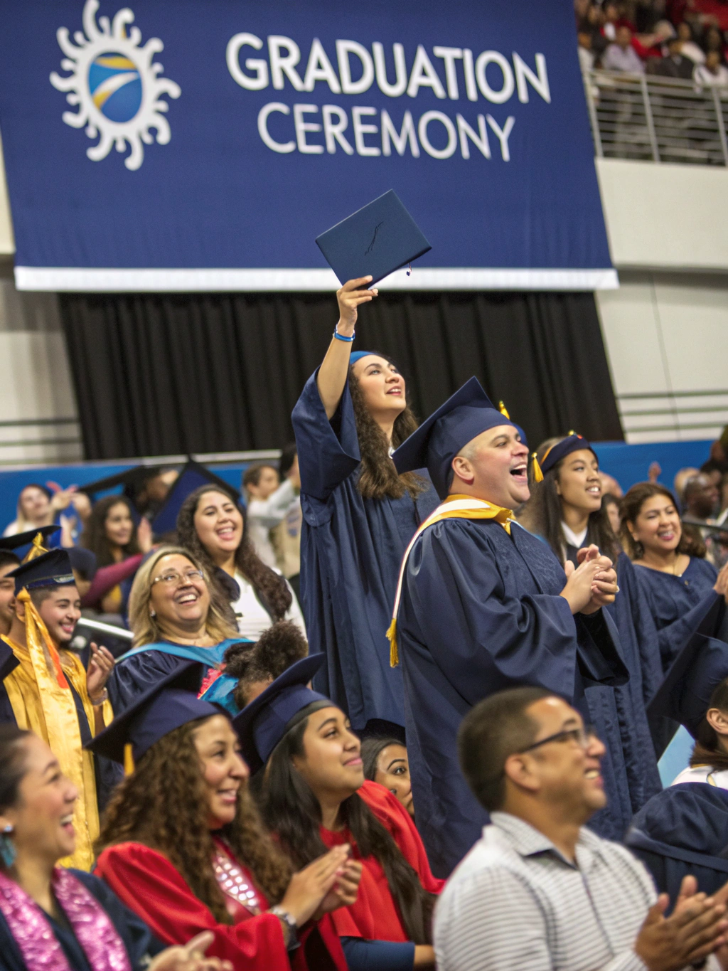 A graduation celebration honoring participant growth and courage